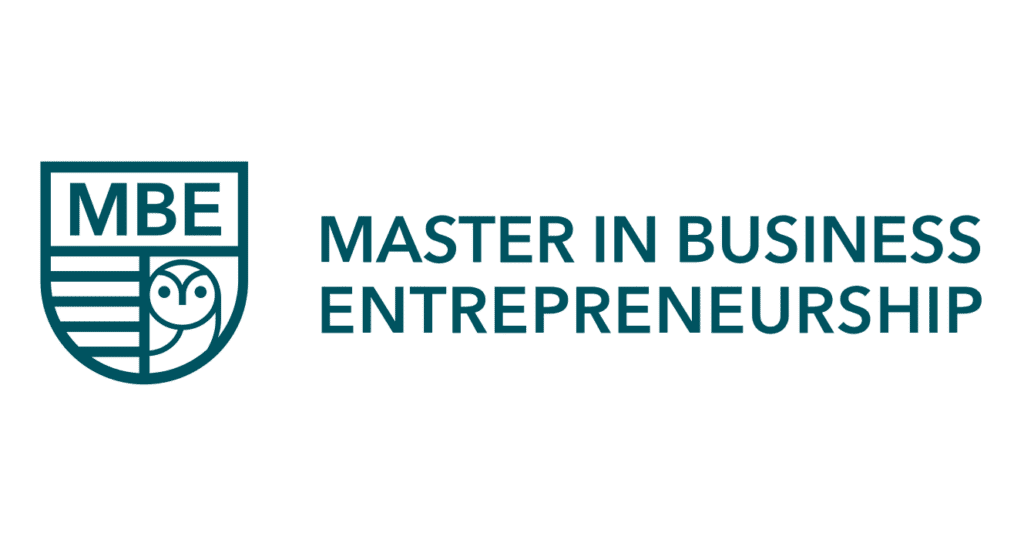 Logo horizontal de MBE con el nombre completo
